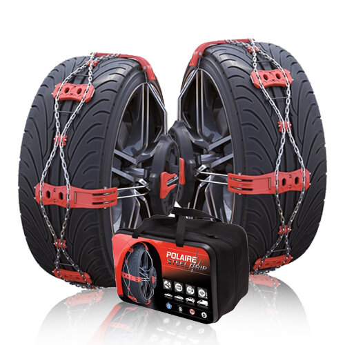 Loopvlak sneeuwkettingen polaire grip steel Modula 225/50R17