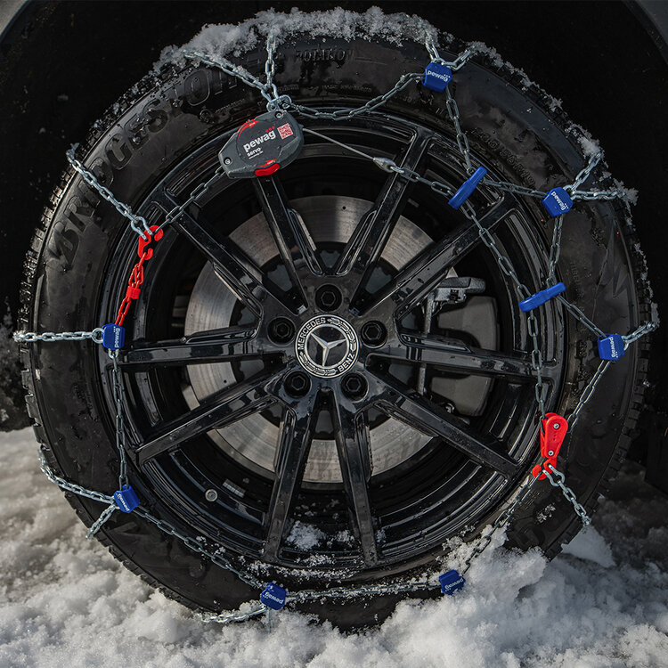 Pewag Servo SUV sneeuwkettingen 13mm Volkswagen Golf Sportsvan vanaf 2014 voor bandenmaat  195/65R15
