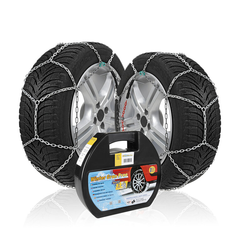 Gran Pree sneeuwkettingen 9mm Volkswagen Golf Sportsvan vanaf 2014 voor bandenmaat 205/55R16