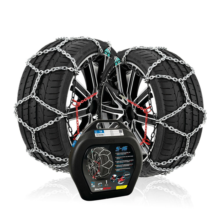 Snowdrive sneeuwkettingen 16mm Hyundai Santa Fe vanaf 2020 voor bandenmaat 235/55R19