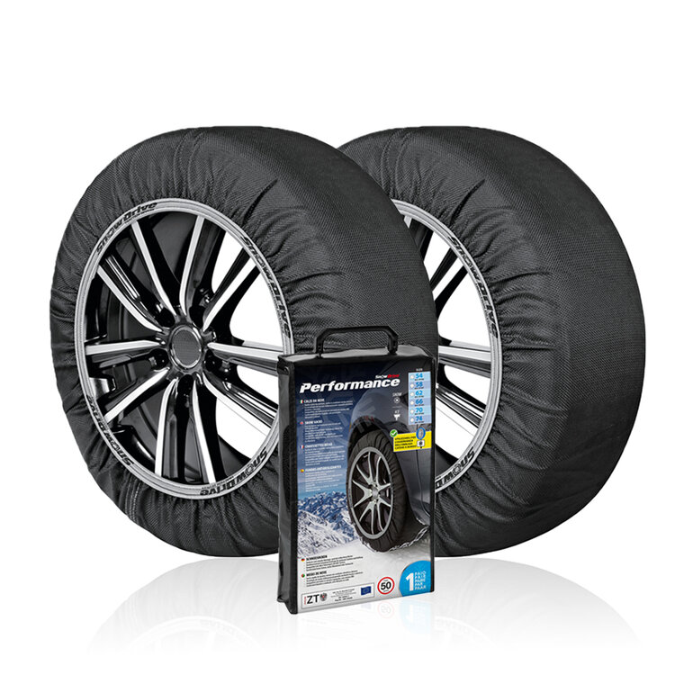 Snowdrive sneeuwsokken Peugeot 5008 2017 t/m 2020 voor bandenmaat 235/50R19