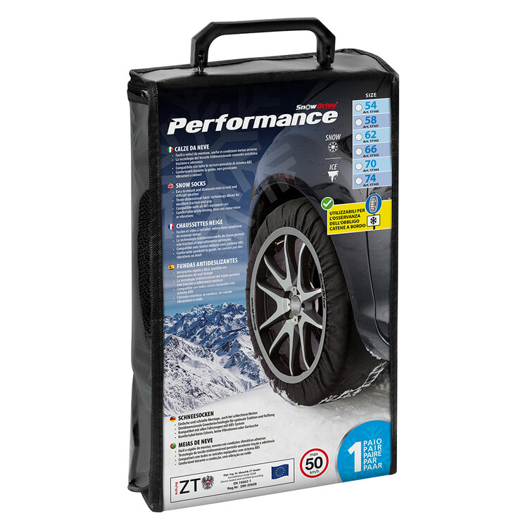 Snowdrive sneeuwsokken Opel Mokka X vanaf 2016 voor bandenmaat 225/45R19