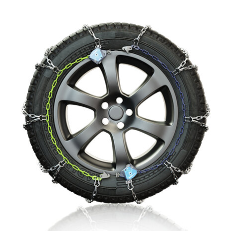 Sneeuwkettingen Veriga Stop &amp; Go SUV 13mm automatisch spannend Bmw 6-serie vanaf 2010 voor bandenmaat 245/45R18