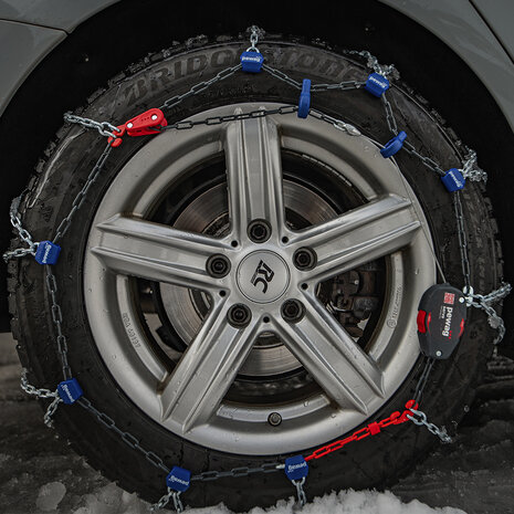 Pewag Servo sneeuwkettingen 9mm Volkswagen Golf Sportsvan vanaf 2014 voor bandenmaat 205/50R17