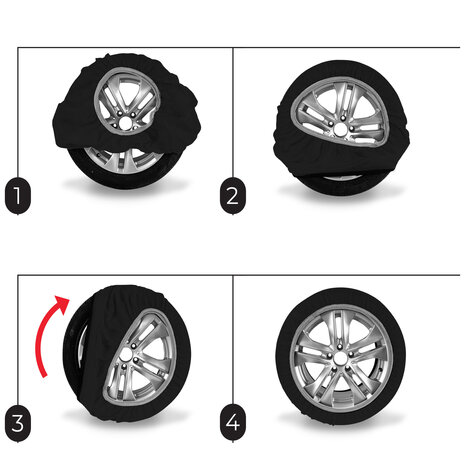 DAC sneeuwsokken Peugeot 5008 2017 t/m 2020 voor bandenmaat 235/50R19