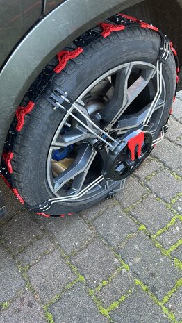 Modula loopvlak sneeuwkettingen Peugeot 5008 2017 t/m 2020 voor bandenmaat 235/50R19