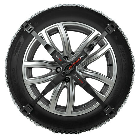 Snowdrive loopvlak sneeuwkettingen Tesla Model 3 2017 t/m 2024 voor bandenmaat 235/35R20