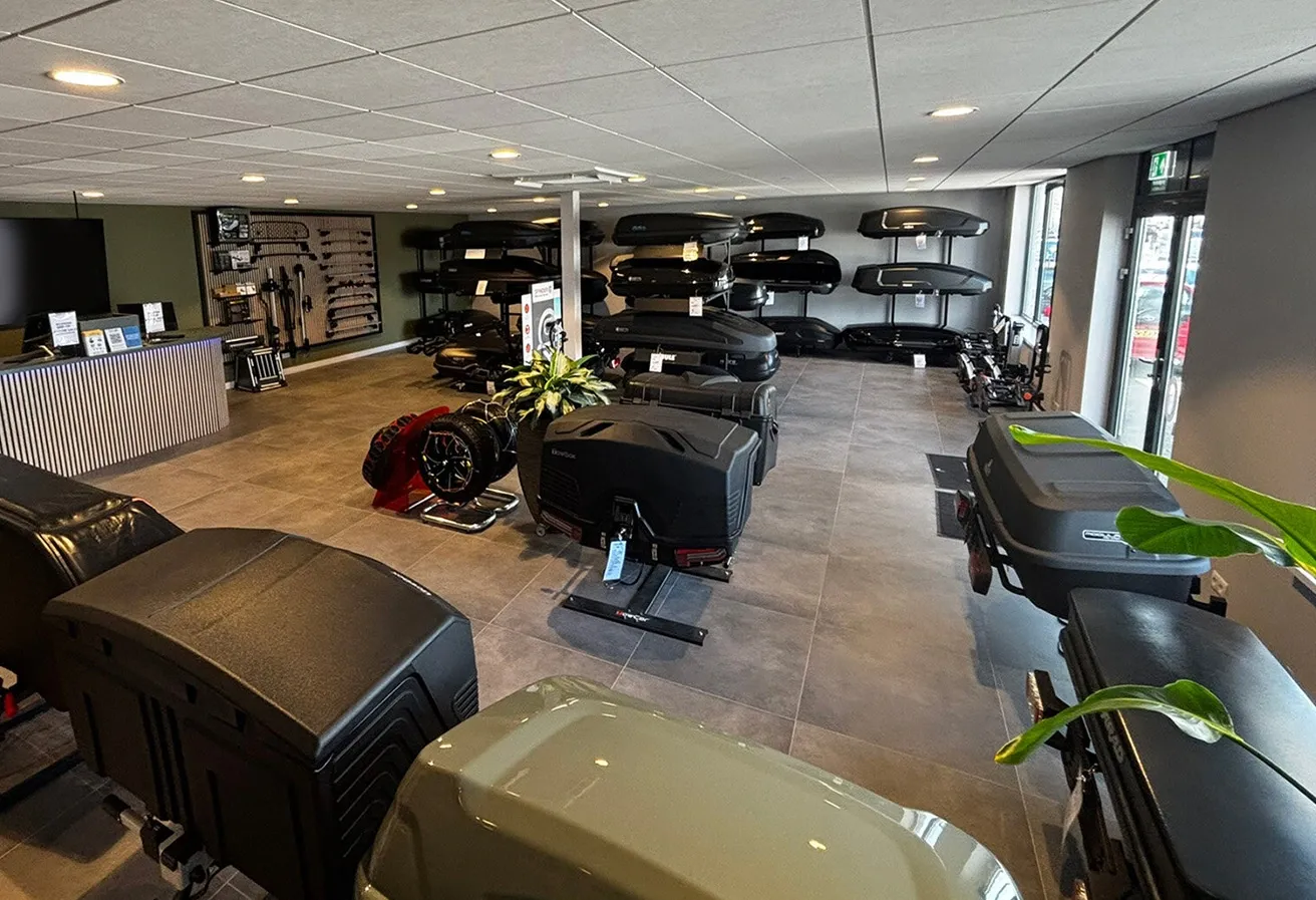 Showroom van premiumdakkoffer.nl